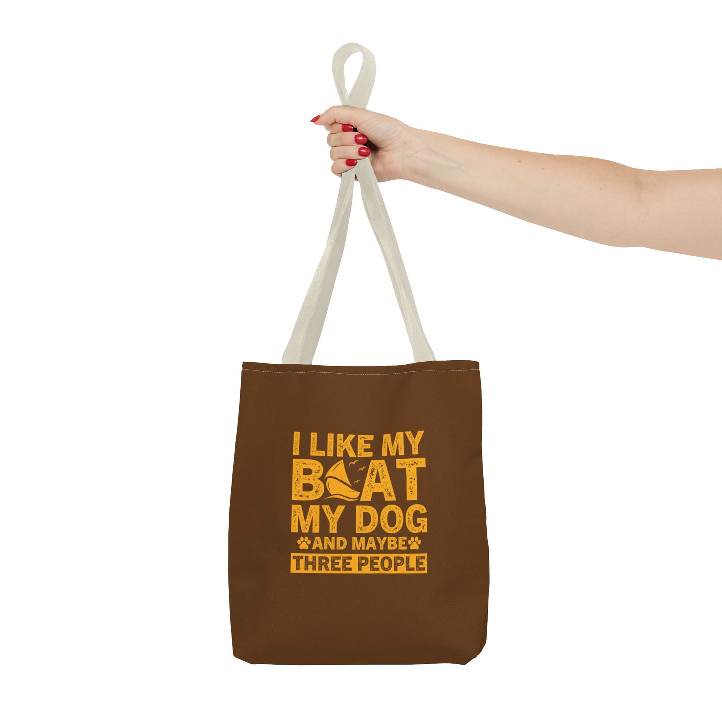 Nautical Dog Lover Tote Bag – Funny Beach Tote for Pet Owners