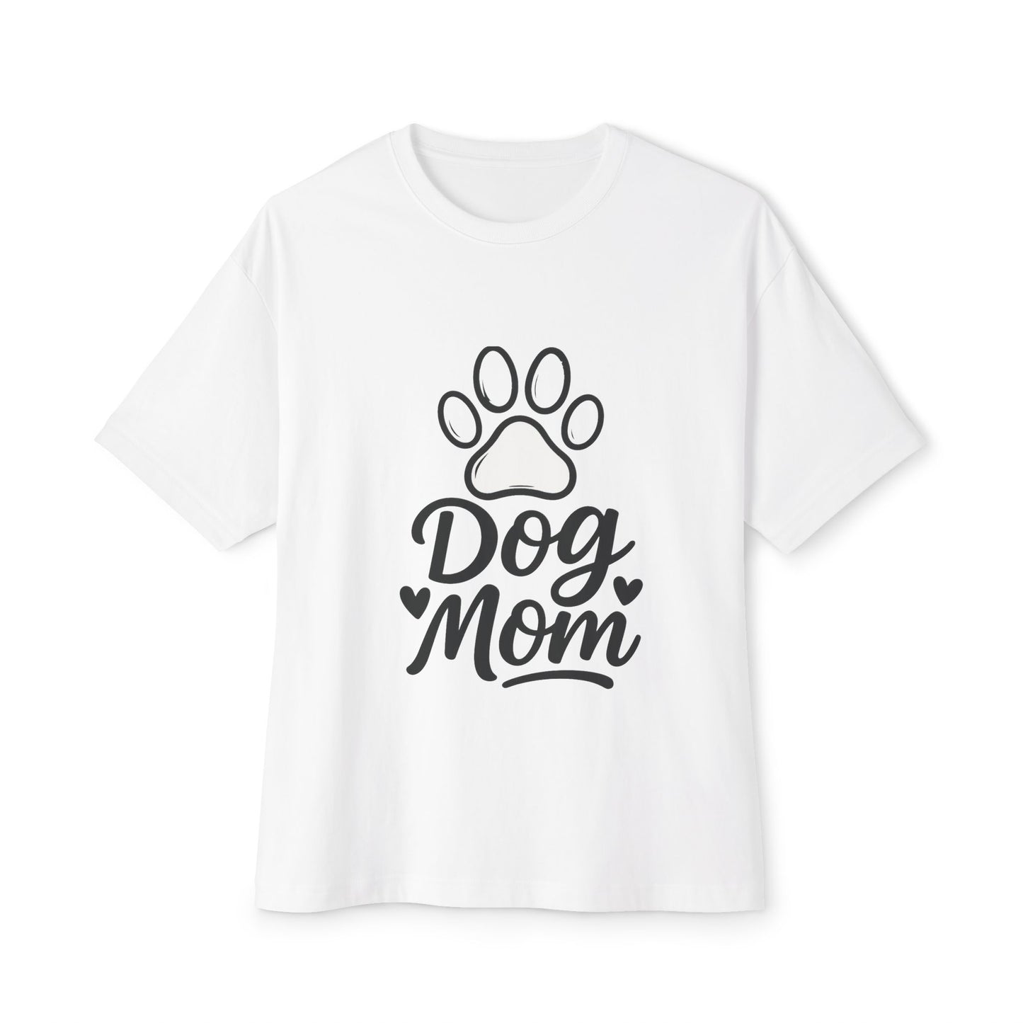 Dog Mom Shirt – Cute Paw Print T-Shirt for Dog Lovers