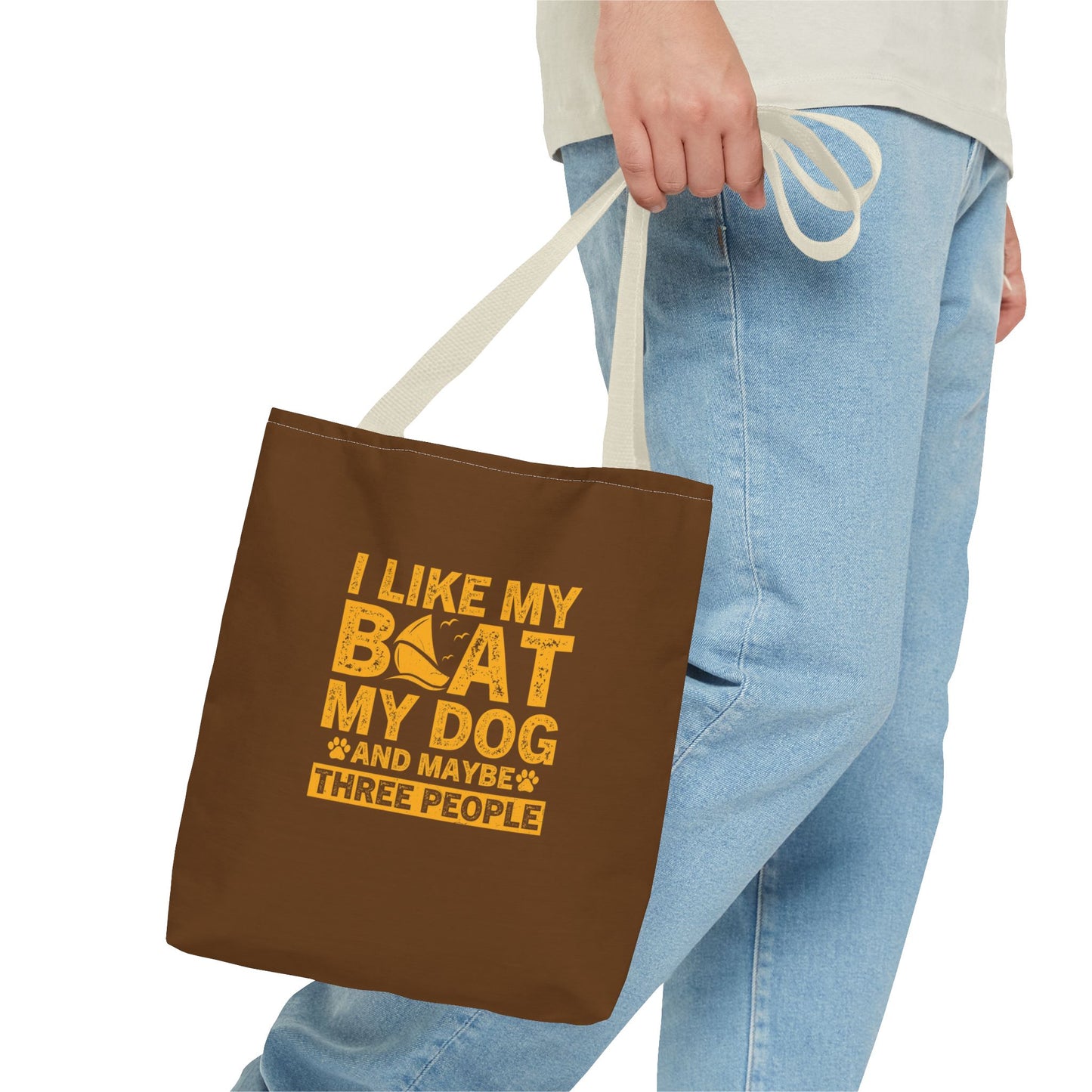 Nautical Dog Lover Tote Bag – Funny Beach Tote for Pet Owners