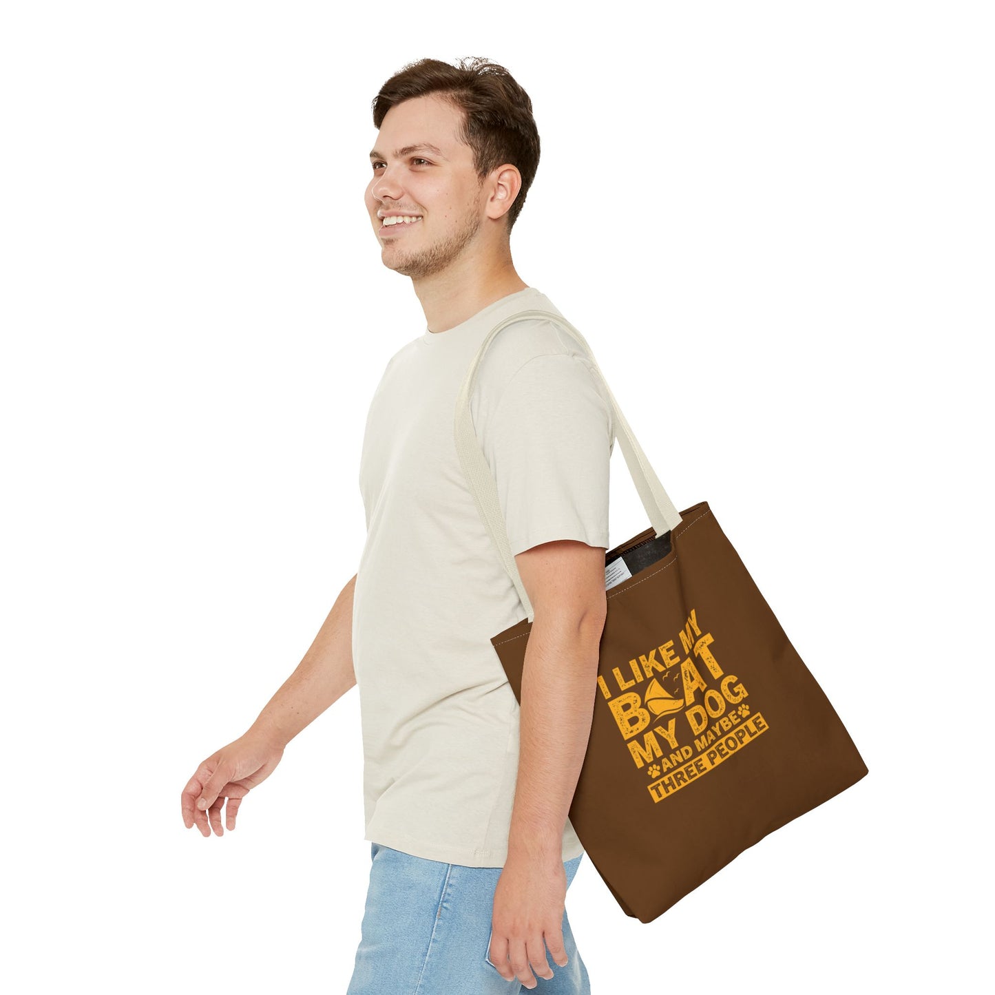Nautical Dog Lover Tote Bag – Funny Beach Tote for Pet Owners