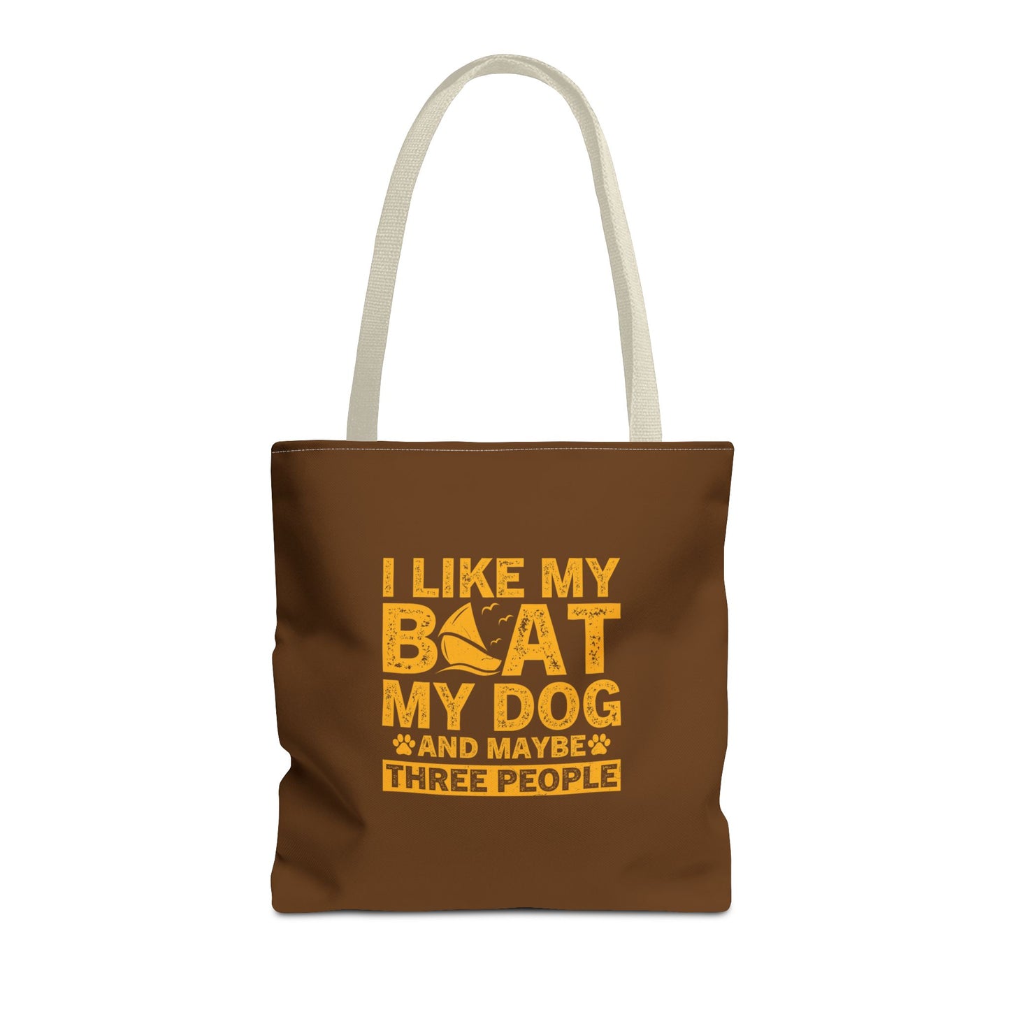 Nautical Dog Lover Tote Bag – Funny Beach Tote for Pet Owners