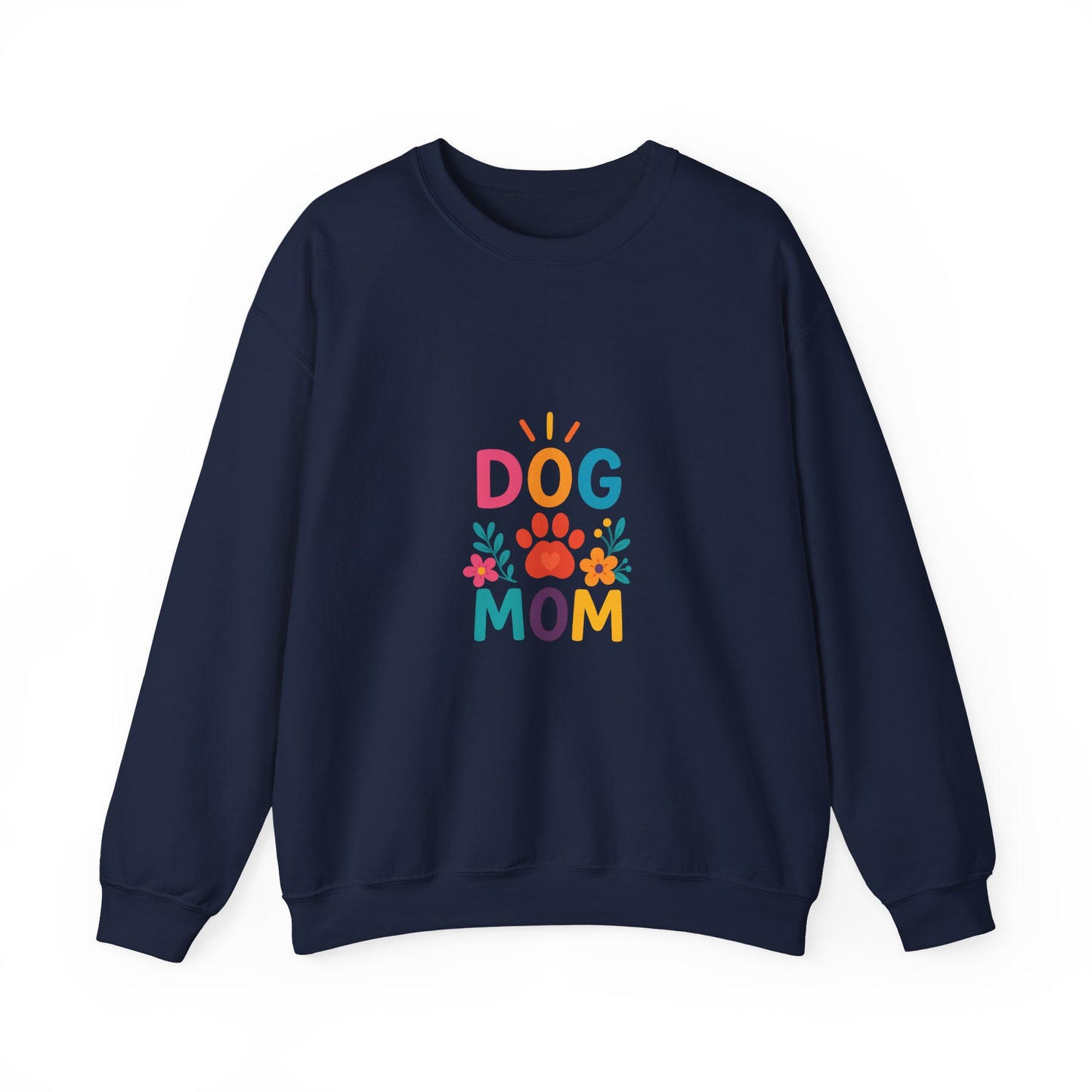 Dog Mom Sweatshirt – Cozy Crewneck Gift for Dog Lovers