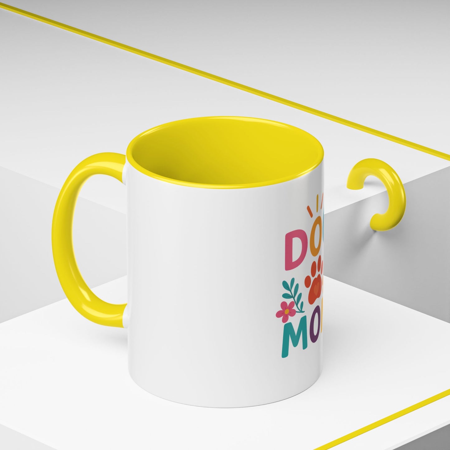 Dog Mom Coffee Mug – Gift for Pet Lovers & Dog Owners