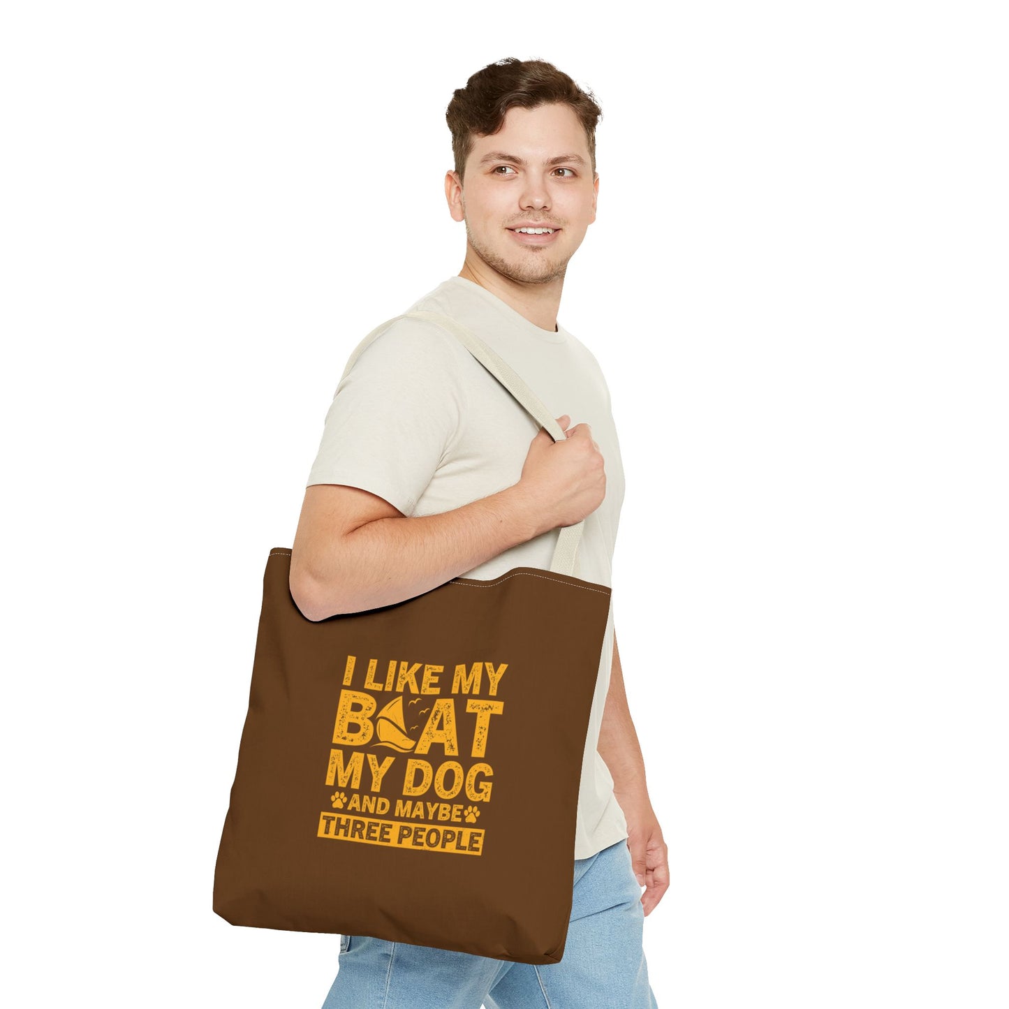 Nautical Dog Lover Tote Bag – Funny Beach Tote for Pet Owners