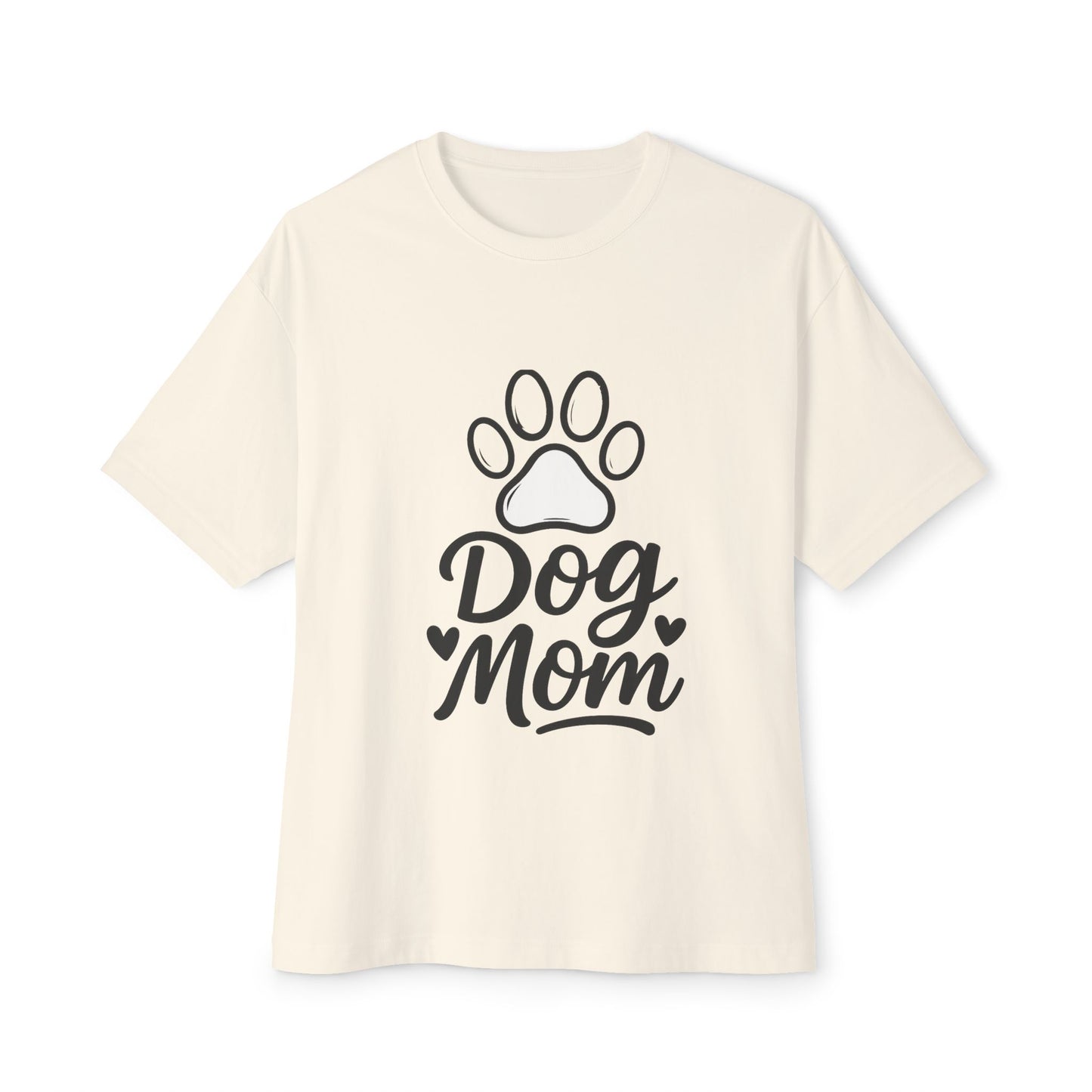 Dog Mom Shirt – Cute Paw Print T-Shirt for Dog Lovers