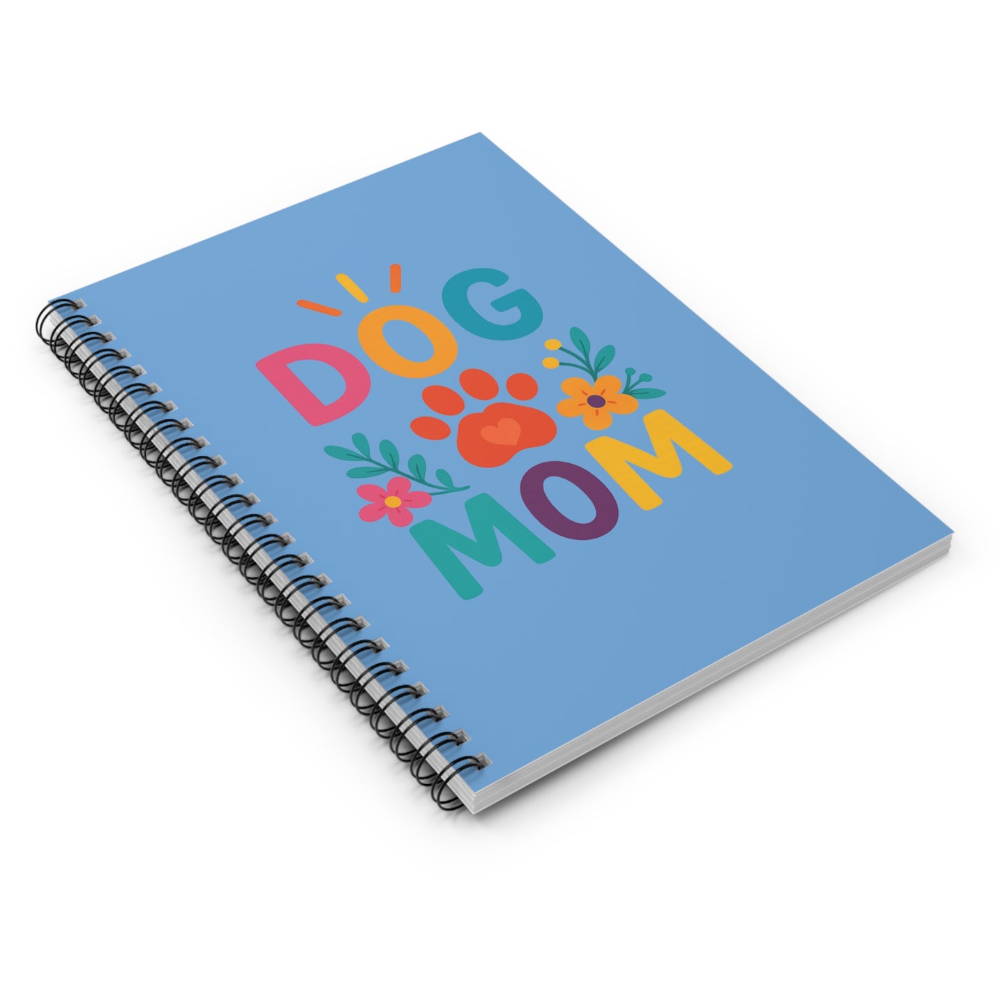 Whimsical Dog Mom Notebook – Cute Journal for Pet Lovers