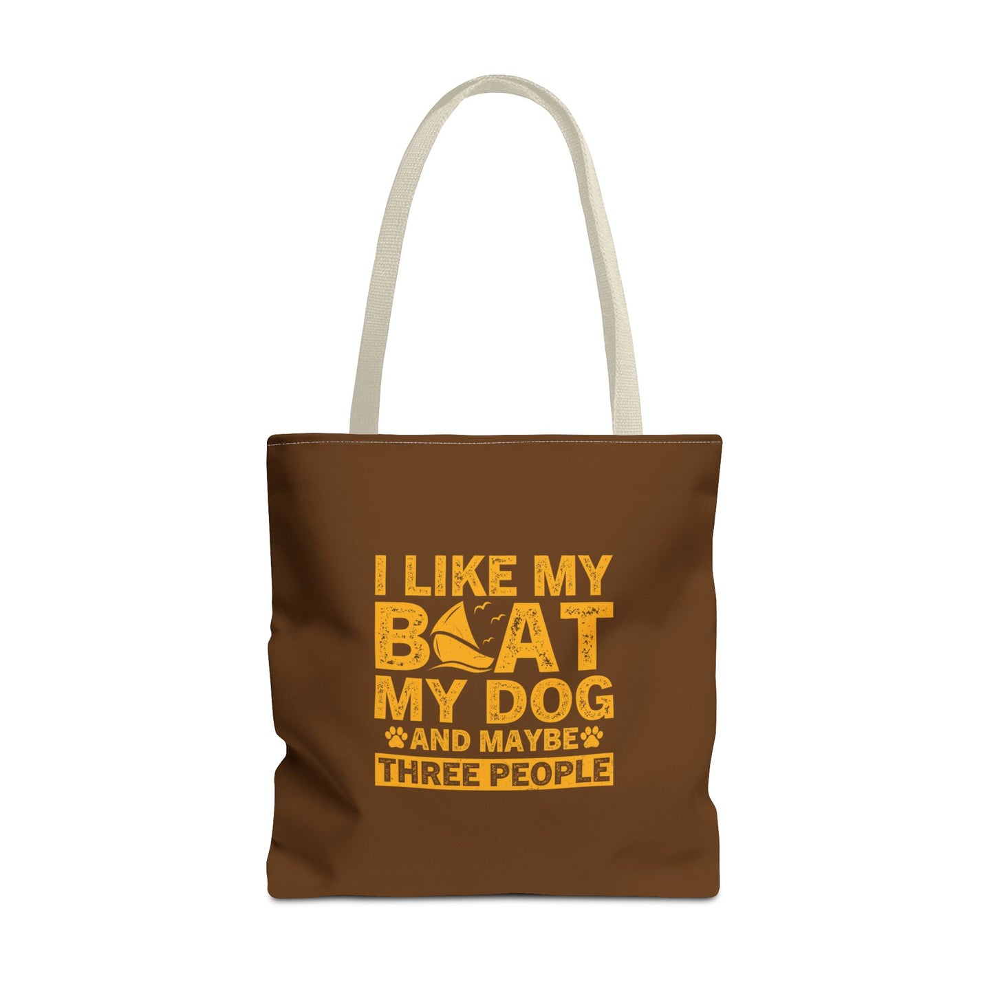 Nautical Dog Lover Tote Bag – Funny Beach Tote for Pet Owners