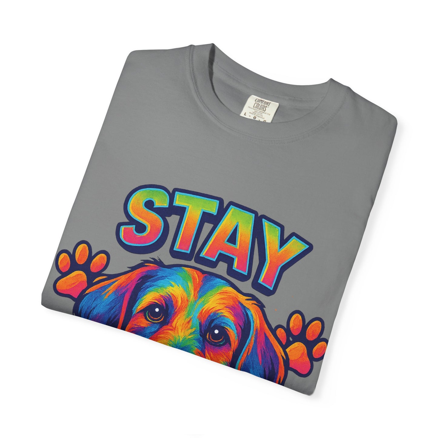 Stay Pawsitive Dog Lover Shirt – Unisex Pet Tee, Rescue & Adoption Gift