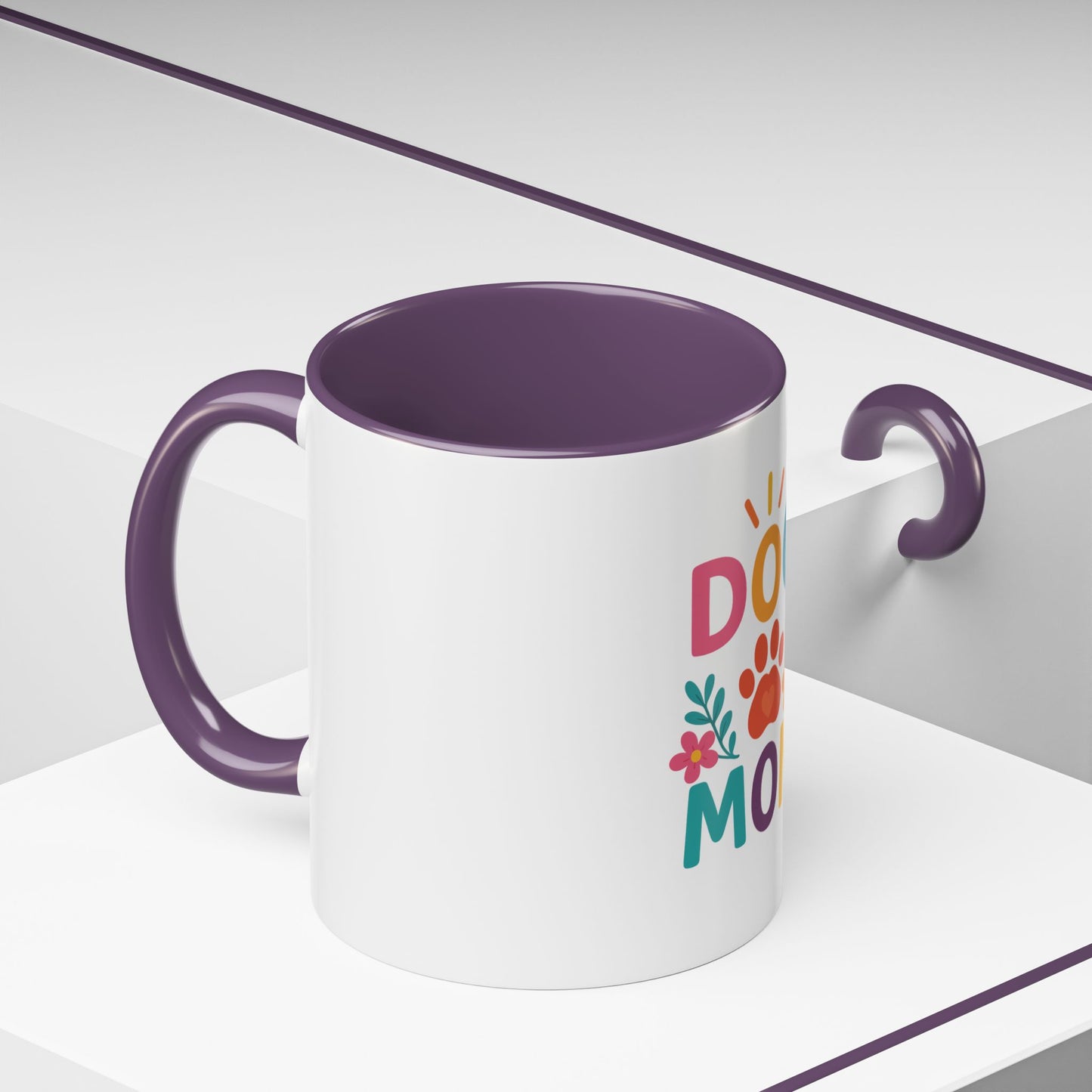 Dog Mom Coffee Mug – Gift for Pet Lovers & Dog Owners