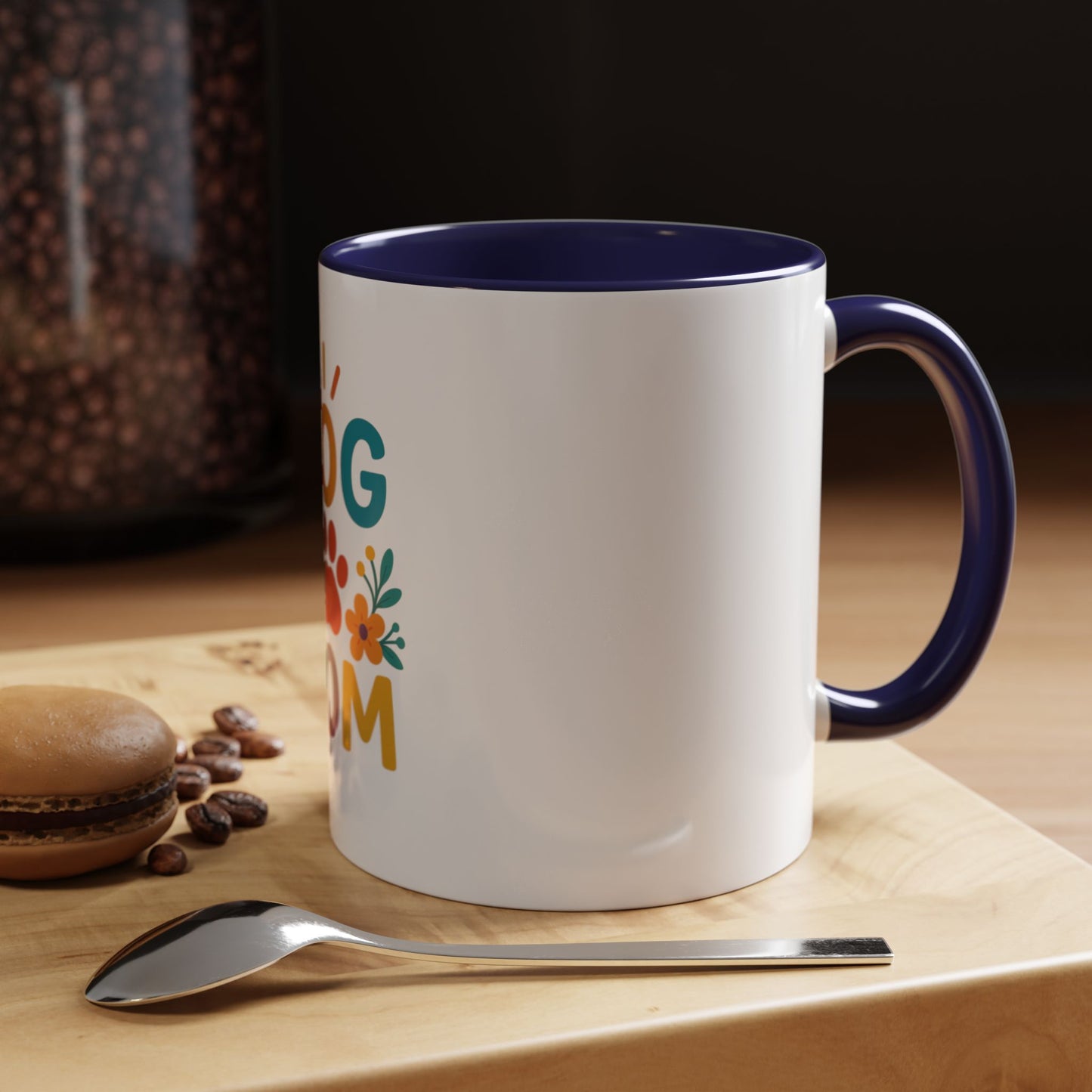 Dog Mom Coffee Mug – Gift for Pet Lovers & Dog Owners