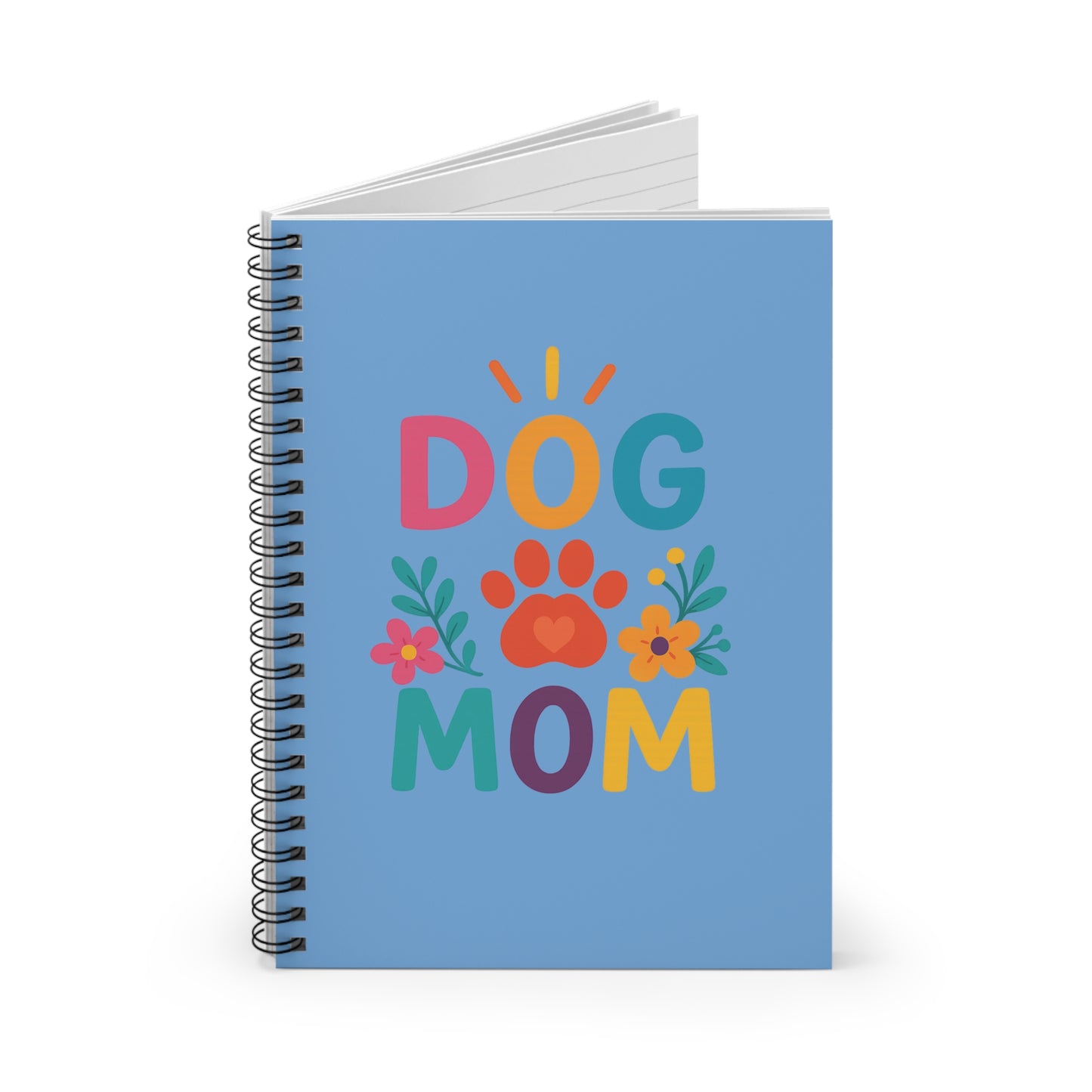 Whimsical Dog Mom Notebook – Cute Journal for Pet Lovers