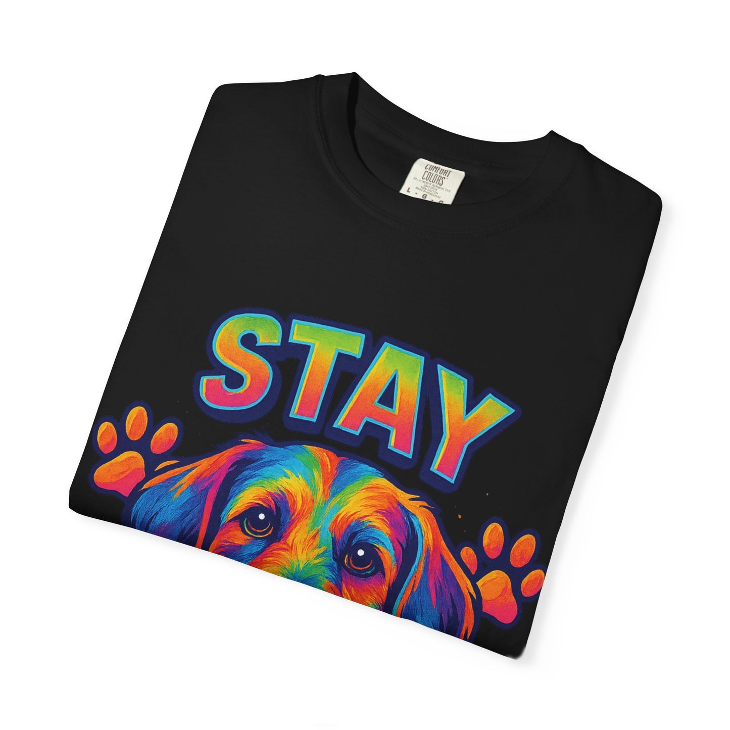Stay Pawsitive Dog Lover Shirt – Unisex Pet Tee, Rescue & Adoption Gift