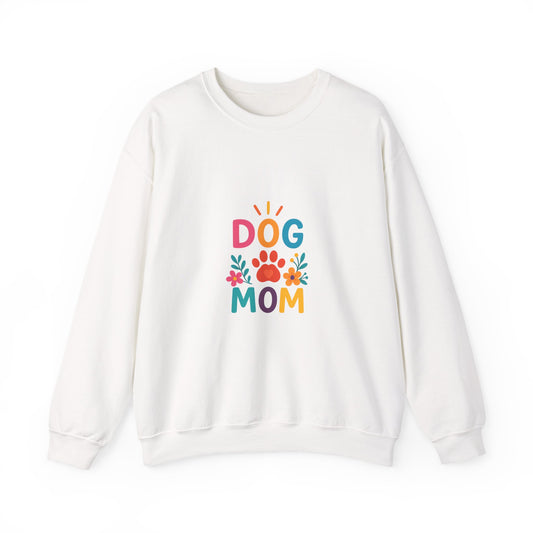 Dog Mom Sweatshirt – Cozy Crewneck Gift for Dog Lovers