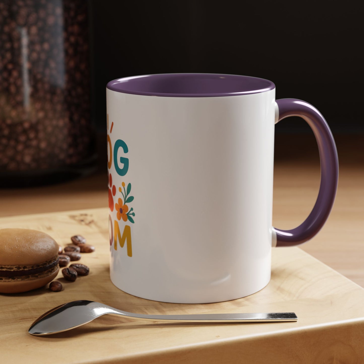 Dog Mom Coffee Mug – Gift for Pet Lovers & Dog Owners