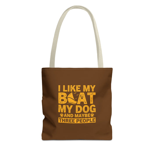 Nautical Dog Lover Tote Bag – Funny Beach Tote for Pet Owners