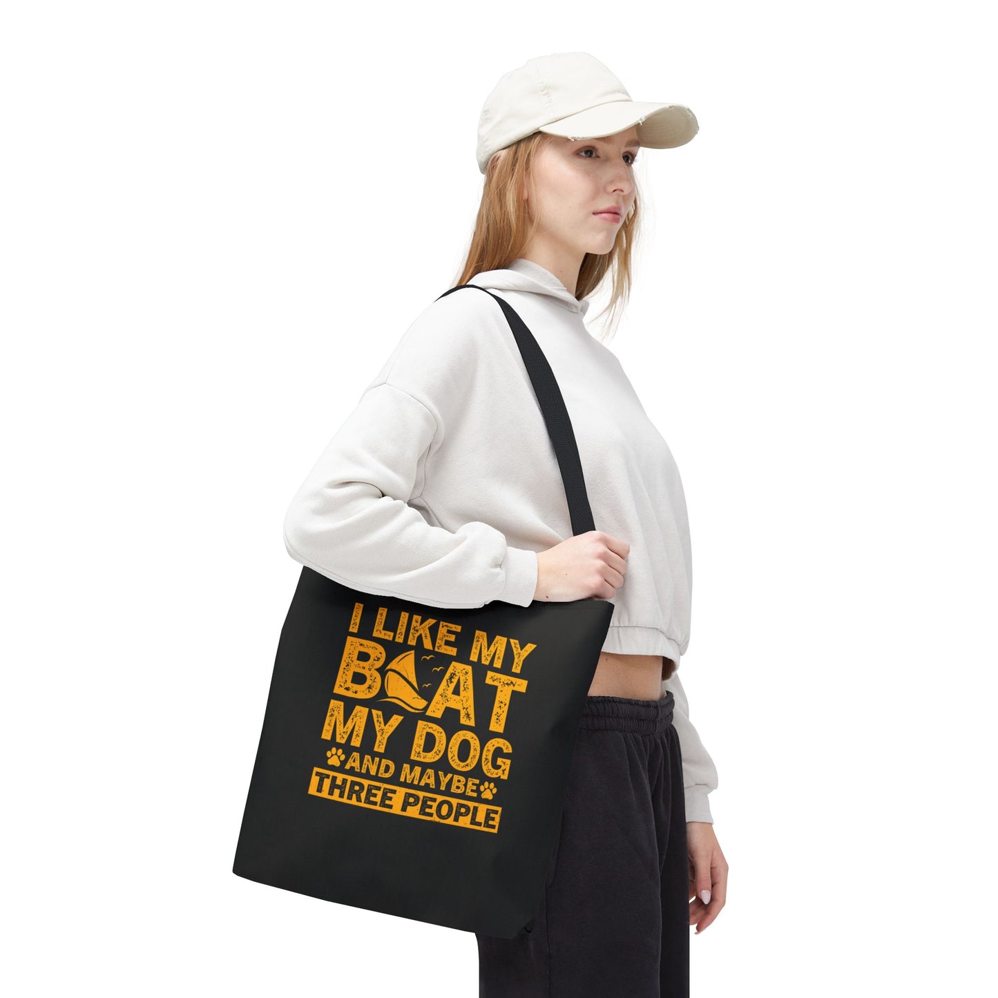 Nautical Dog Lover Tote Bag – Funny Beach Tote for Pet Owners