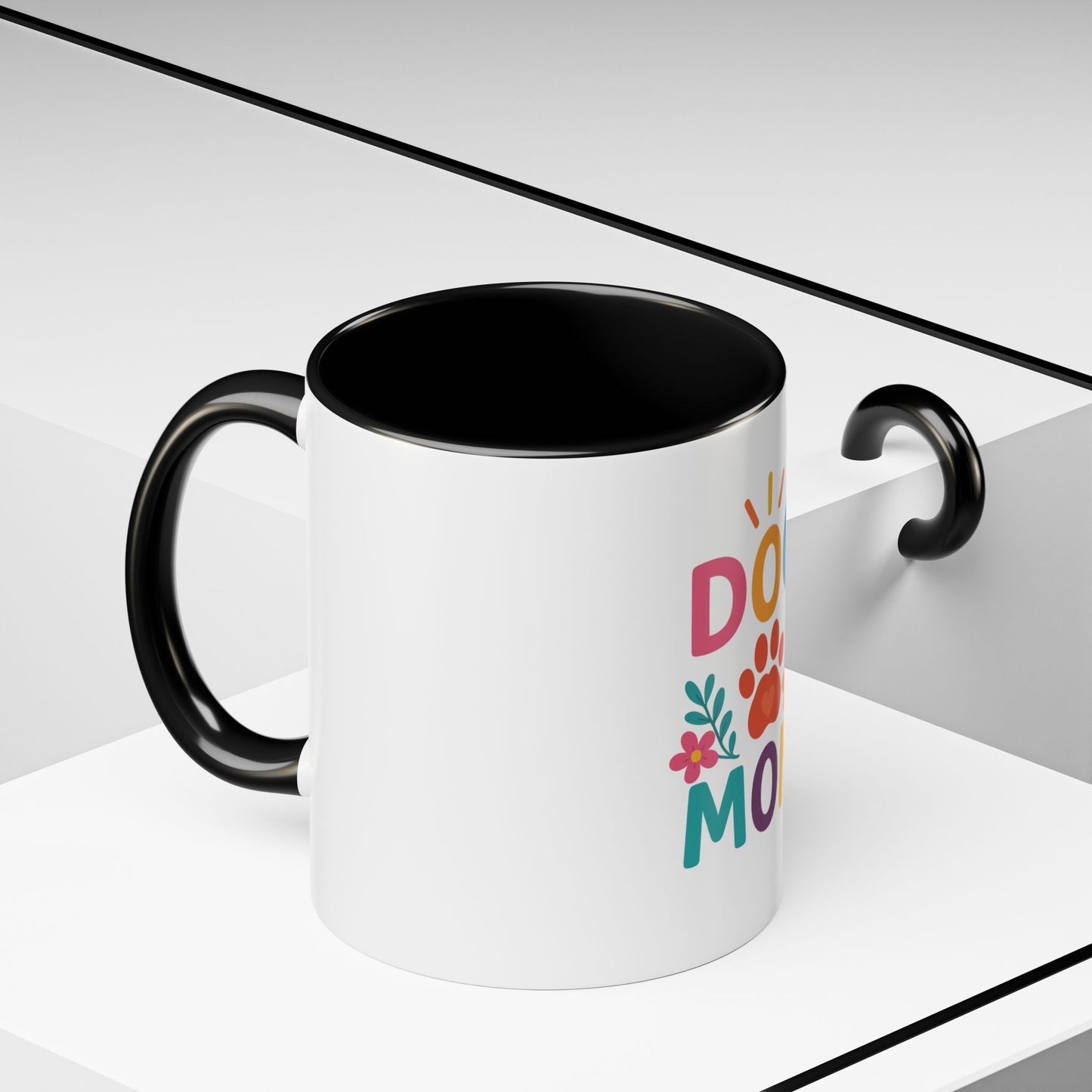 Dog Mom Coffee Mug – Gift for Pet Lovers & Dog Owners