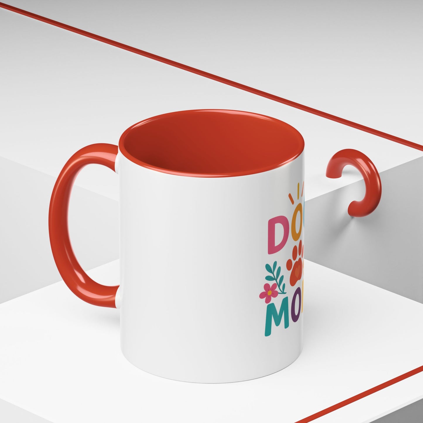 Dog Mom Coffee Mug – Gift for Pet Lovers & Dog Owners