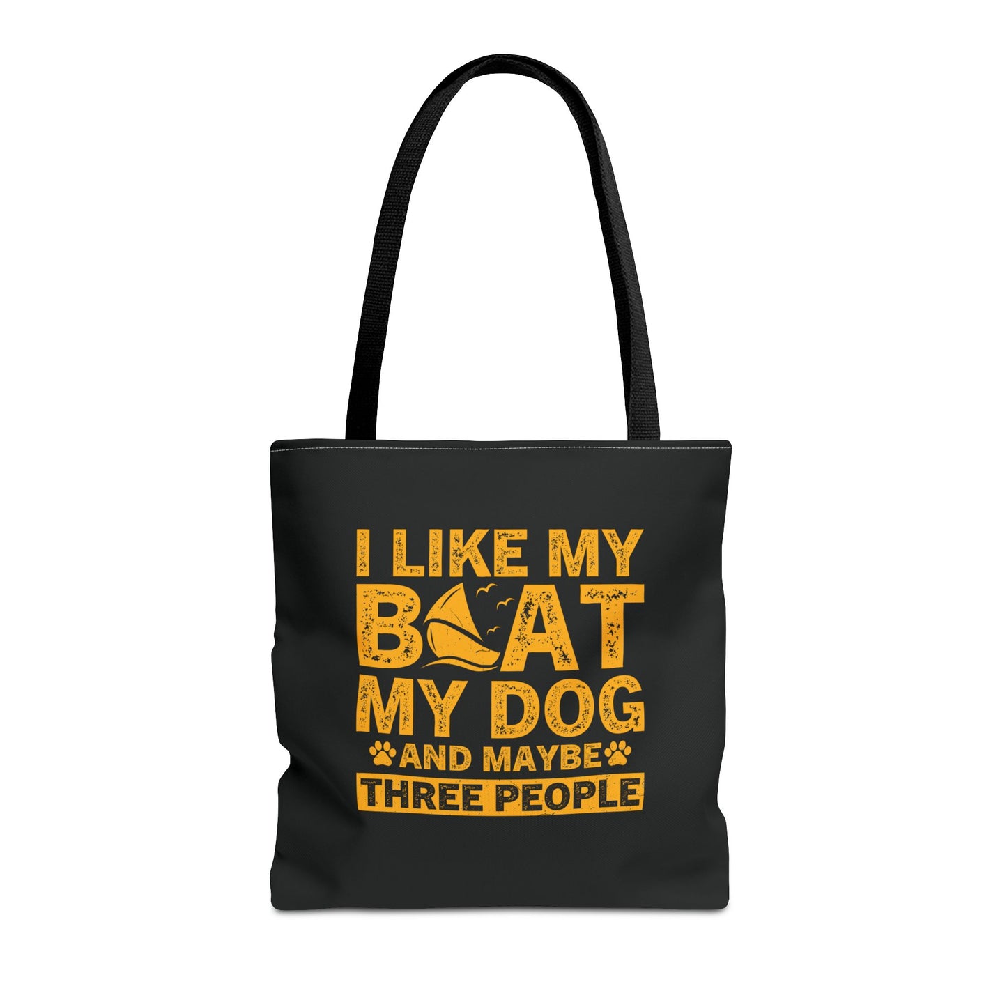 Nautical Dog Lover Tote Bag – Funny Beach Tote for Pet Owners