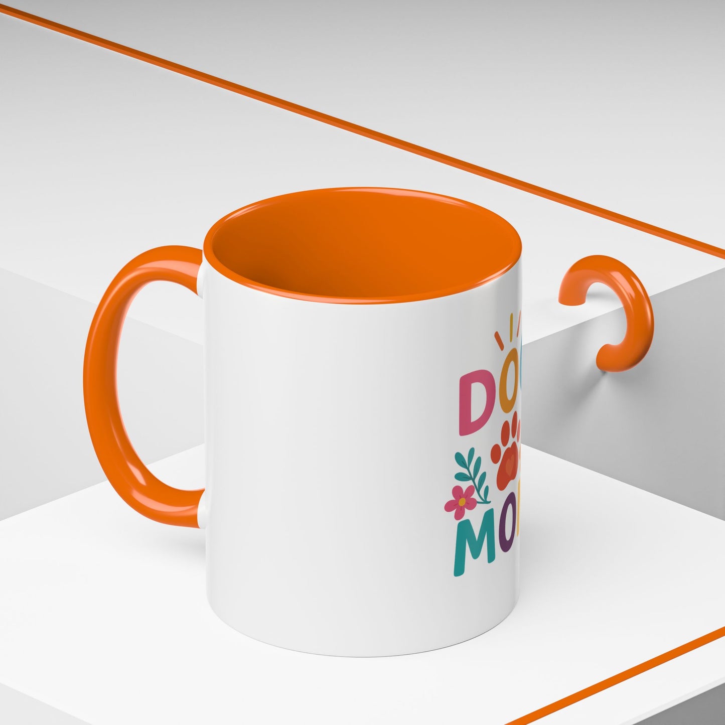 Dog Mom Coffee Mug – Gift for Pet Lovers & Dog Owners
