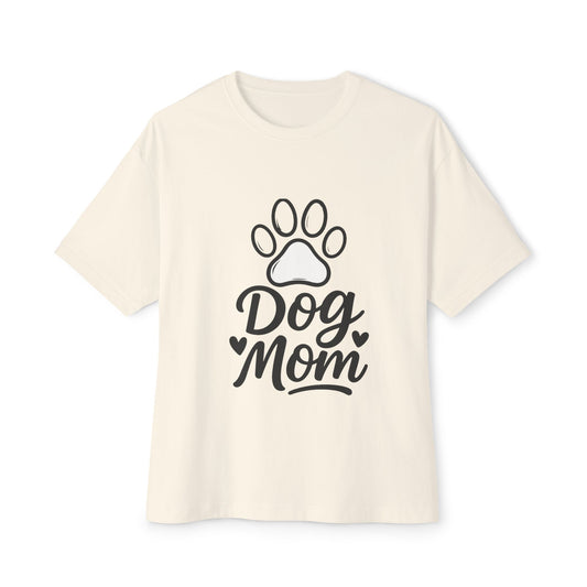 Dog Mom Shirt – Cute Paw Print T-Shirt for Dog Lovers
