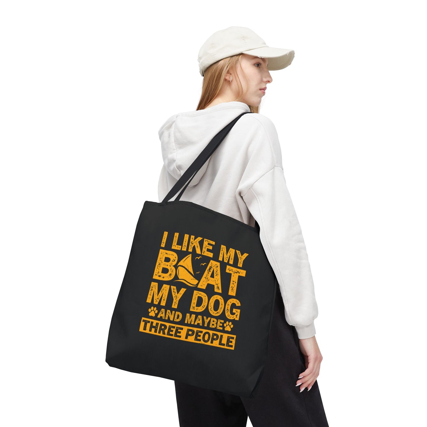 Nautical Dog Lover Tote Bag – Funny Beach Tote for Pet Owners