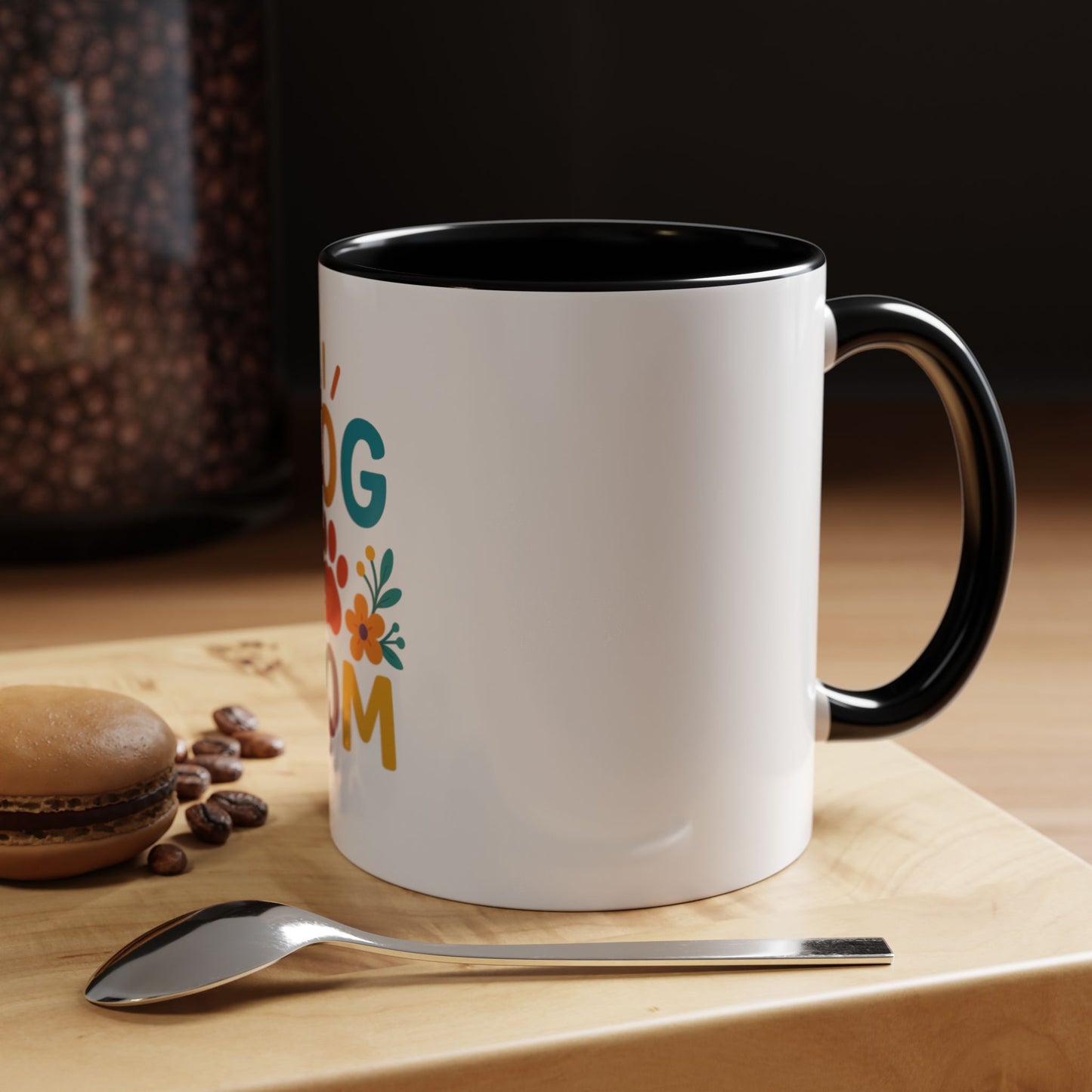 Dog Mom Coffee Mug – Gift for Pet Lovers & Dog Owners