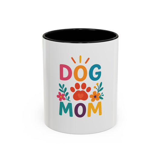 Dog Mom Coffee Mug – Gift for Pet Lovers & Dog Owners