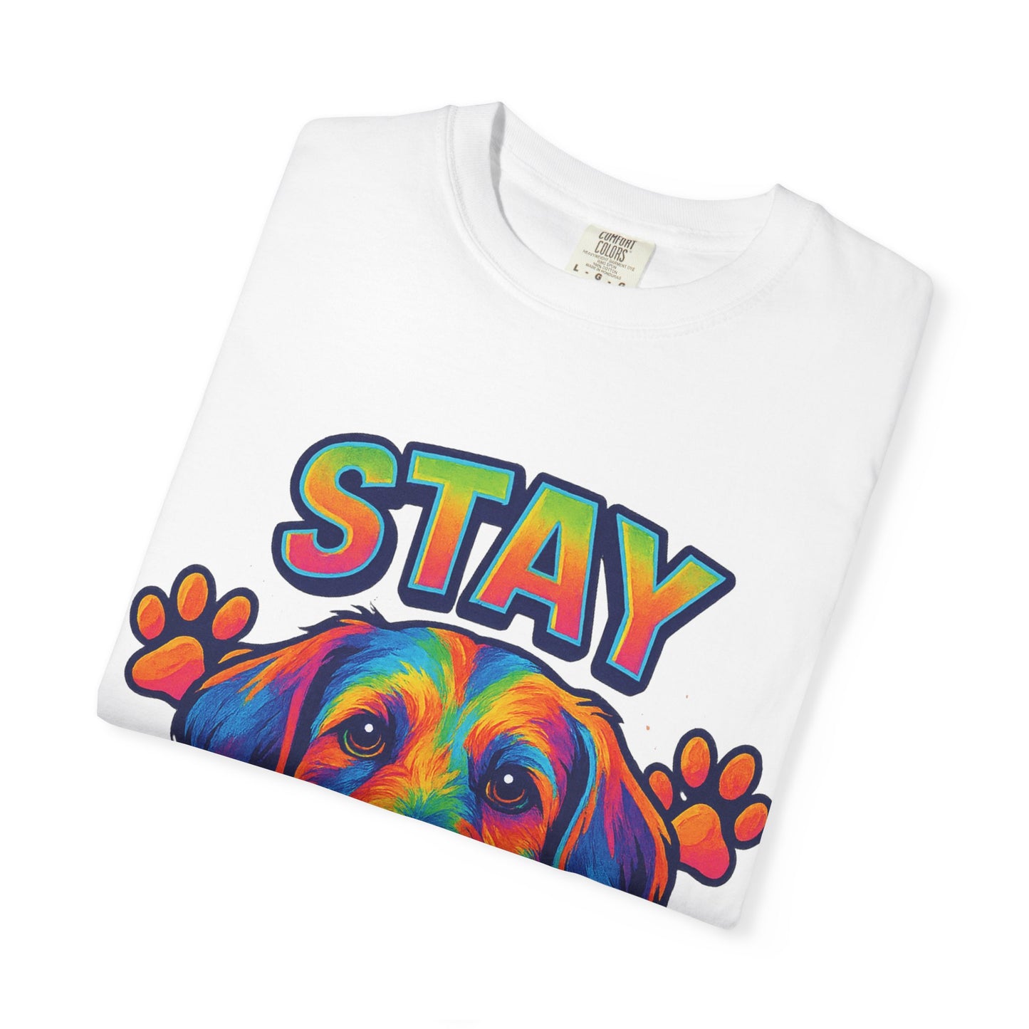Stay Pawsitive Dog Lover Shirt – Unisex Pet Tee, Rescue & Adoption Gift