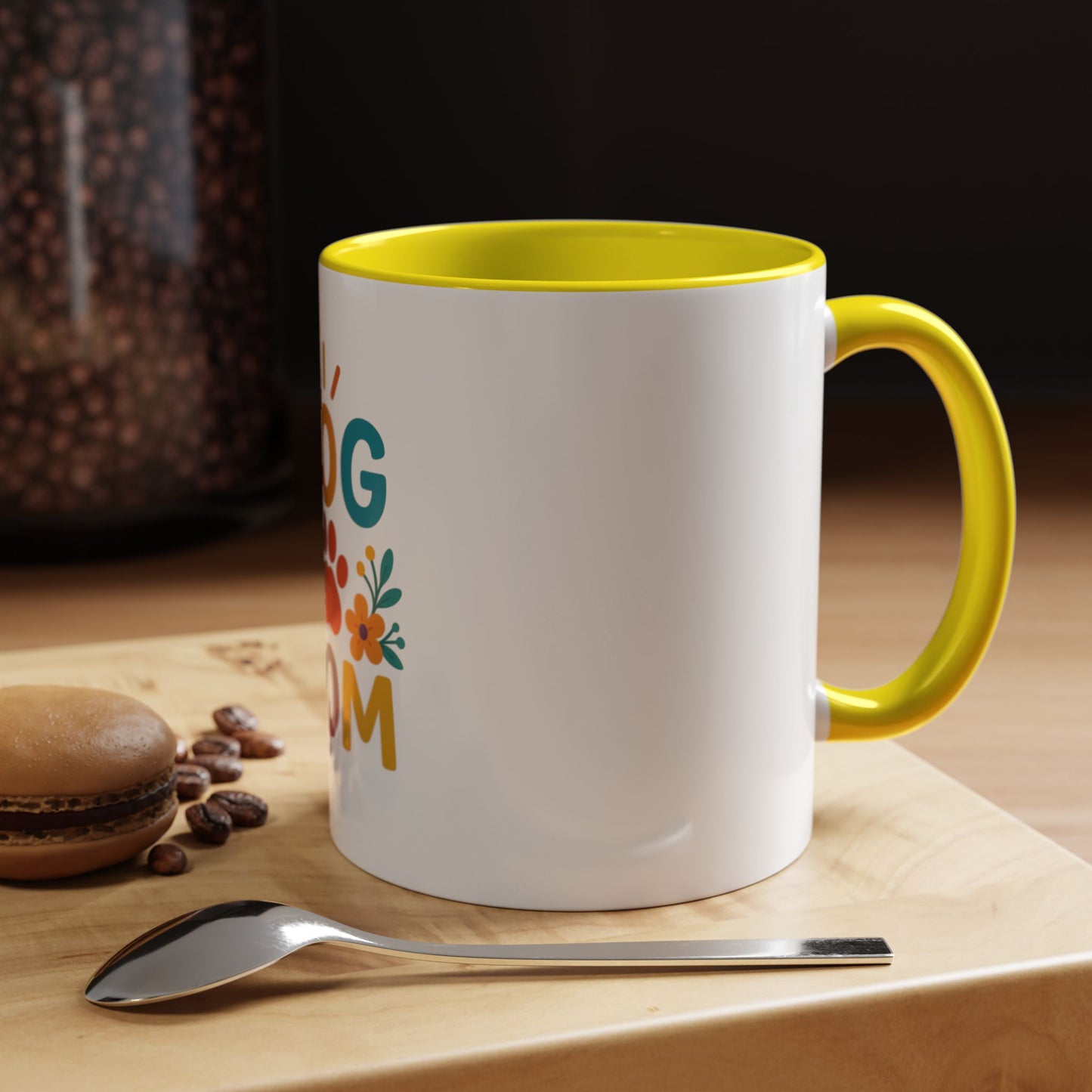 Dog Mom Coffee Mug – Gift for Pet Lovers & Dog Owners